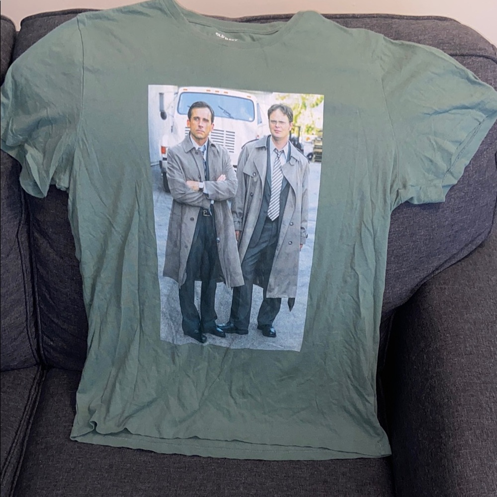 Green The Office Graphic T-Shirt